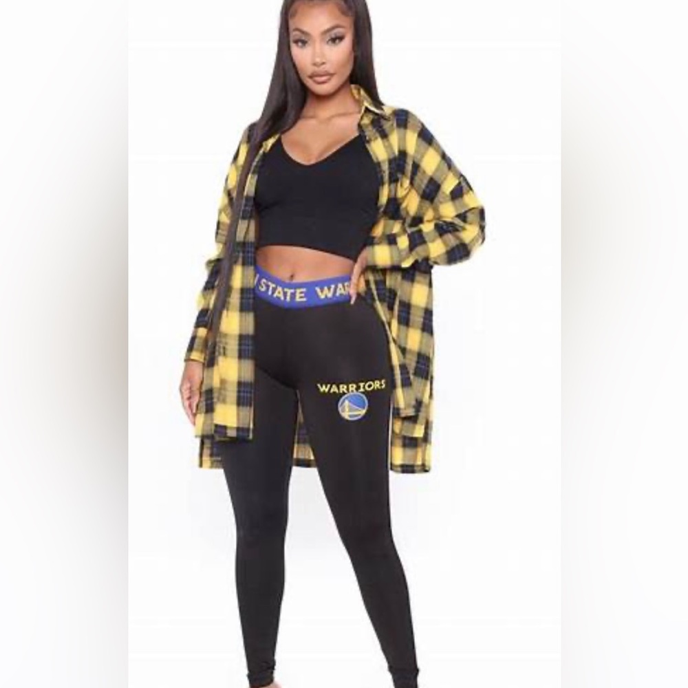 NBA warriors leggings